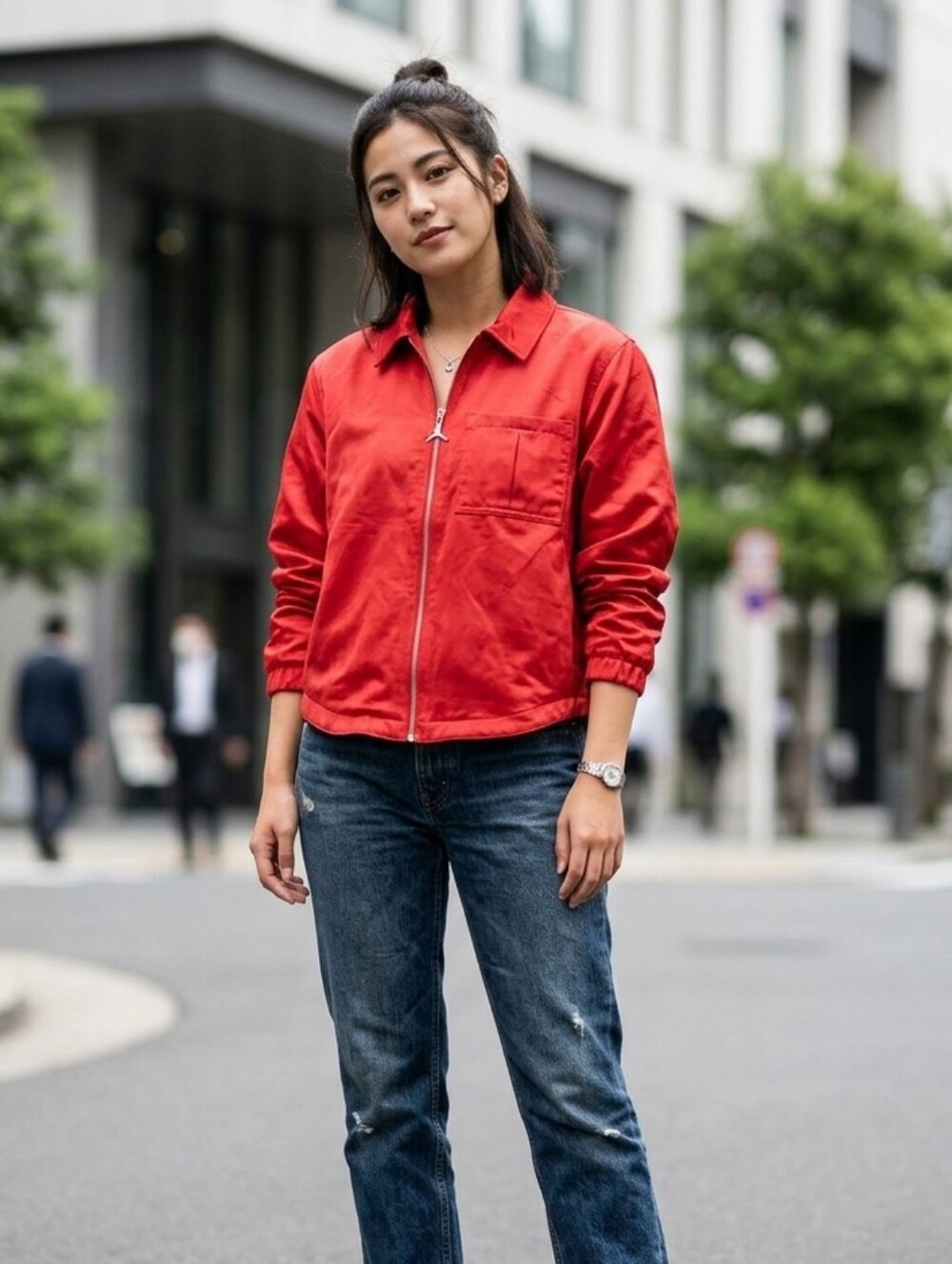 Jordan New Classics Capsule Zip Up Top Jacket Red S